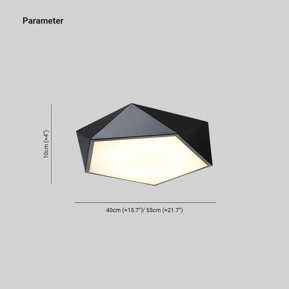 Arisha Flush Mount Ceiling Light, DIA 40/55CM - Neutral Decor