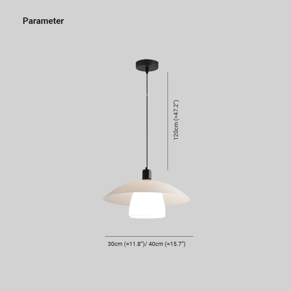 Arisha White Pendant Light - Neutral Decor