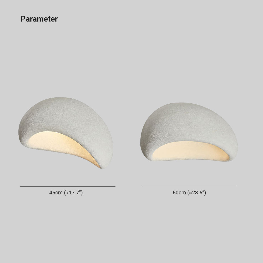 Avi Flush Mount Ceiling Light Modern, Resin Dining Room - Neutral Decor