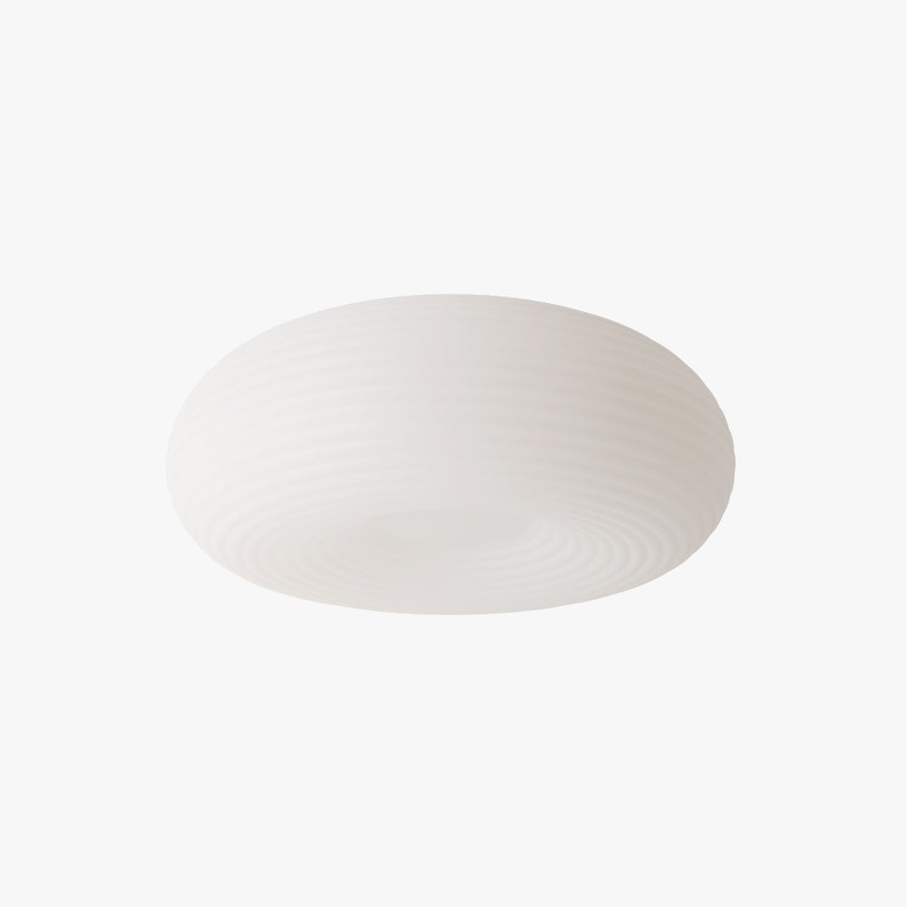 Arisha Flush Mount Ceiling Light Modern, Metal/Acrylic, White, Bedroom - Neutral Decor