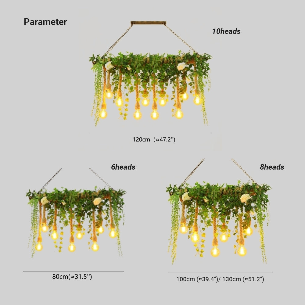 Ritta Natural Decorative Metal/Glass Pendant Light, Green - Neutral Decor