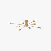 Valentina Modern Globe Bubble Flush Mount Ceiling Light - Neutral Decor