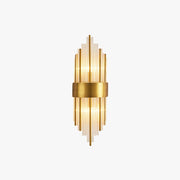 Kristy Luxury Gold Crystal Bedroom Bedside Wall Lamp - Neutral Decor