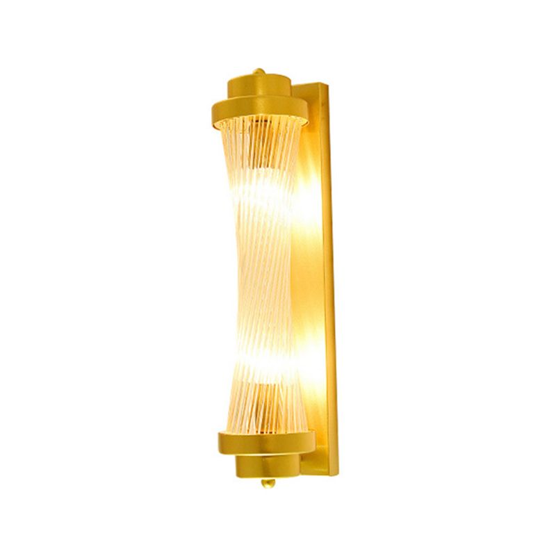 Kristy Luxury Gold Crystal Bedroom Bedside Wall Lamp - Neutral Decor