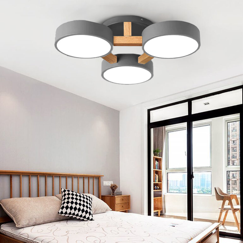 Arisha Nordic Minimalist Flush Mount Ceiling Light - Neutral Decor