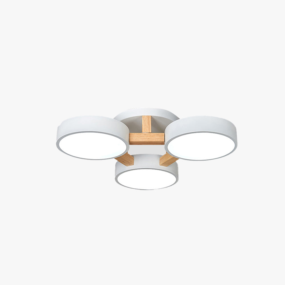 Arisha Nordic Minimalist Flush Mount Ceiling Light - Neutral Decor