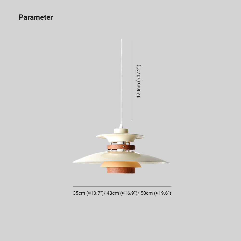 Valentina Unique Designer Metal Pendant Light, White - Neutral Decor