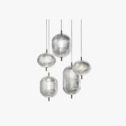 Valentina Designer Art Modern Pendant Light, Black/Gold - Neutral Decor