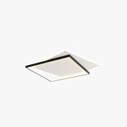Arisha Modern Duo-Square Flush Mount Ceiling Light - Neutral Decor