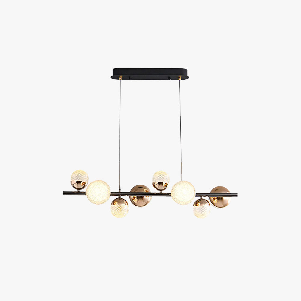 Valentina Glass Modern Bubbles Pendant Light - Neutral Decor