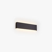 Arisha Minimalist Rectangular Wall Lamp,Black/White/Gold - Neutral Decor