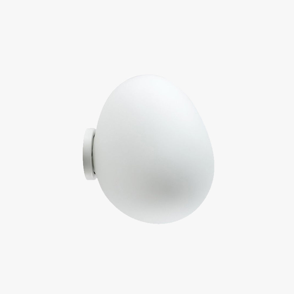 Valentina Design Geometric Glass Vanity Wall Light, White - Neutral Decor
