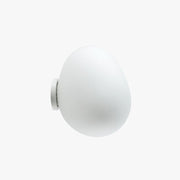 Valentina Design Geometric Glass Vanity Wall Light, White - Neutral Decor