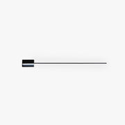 Arisha Minimalist Linear Metal Vanity Wall Light, Black, Bathroom - Neutral Decor