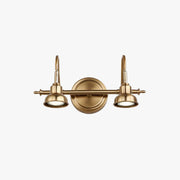 Tiffany Vintage Round Arc Vanity Wall Lamp, Gold, Bedroom - Neutral Decor