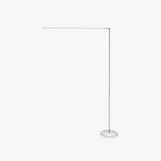 Louise Modern Steamline Minimalist linear Floor Lamp, 2 Color - Neutral Decor