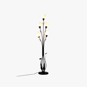 Bella Flower Branching Black Floor Lamp, Living Room - Neutral Decor