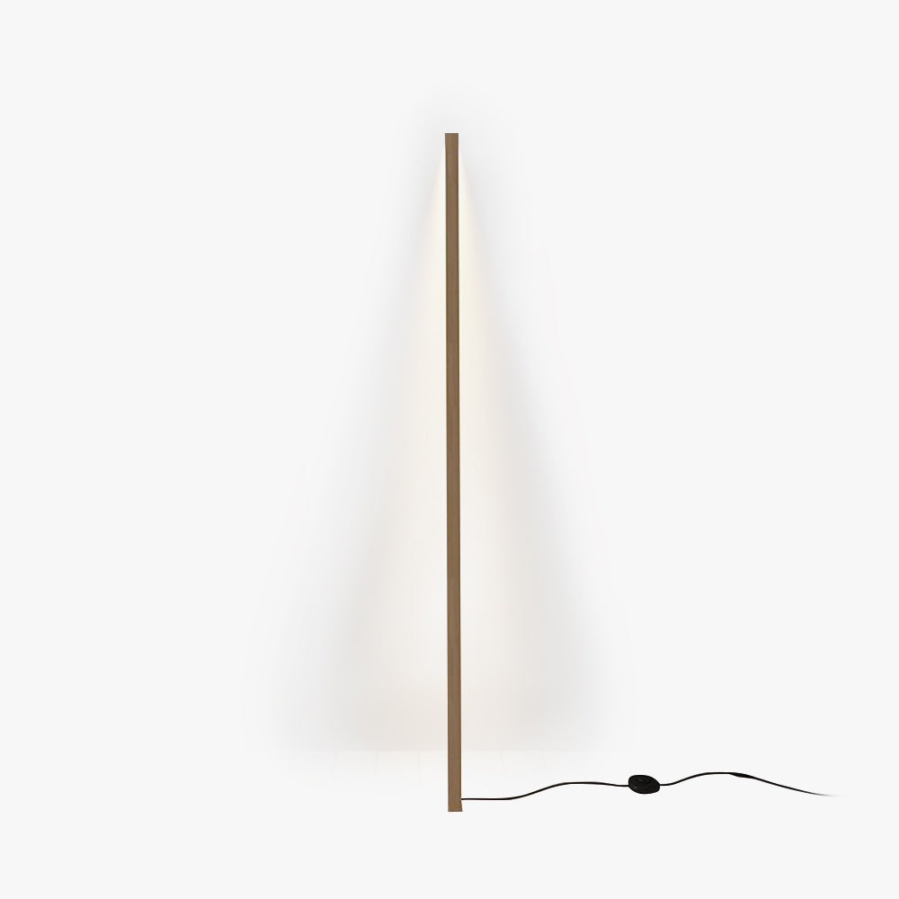 Ozawa Minimalist Linear Nature Wooden Floor Lamp - Neutral Decor