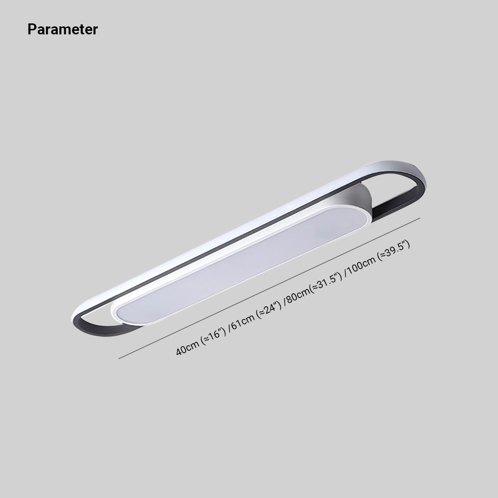 Arisha Modern Dou-Layer Flush Mount LED Ceiling Light - Neutral Decor