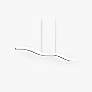 Arisha Minimalist Wave Wavy Pendant Light - Neutral Decor