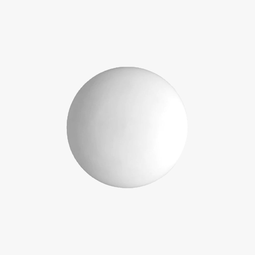 Valentina Modern Globe Shape Vanity Metal Glass LED Wall Lamp - Neutral Decor