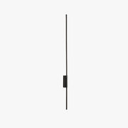 Arisha Modern Linear Metal&Acrylic Bedroom Wall Lamp, Black/Brass - Neutral Decor