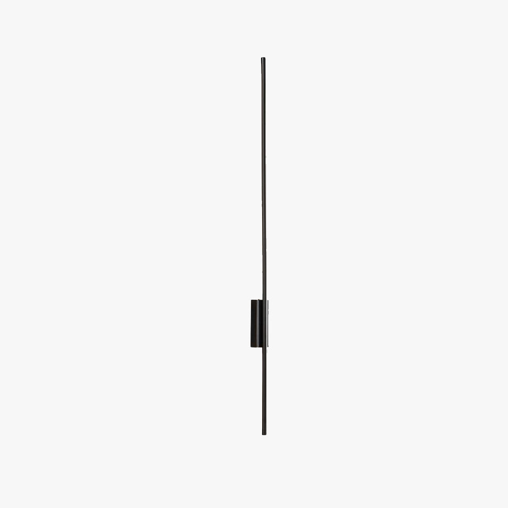 Arisha Modern Linear Metal&Acrylic Bedroom Wall Lamp, Black/Brass - Neutral Decor