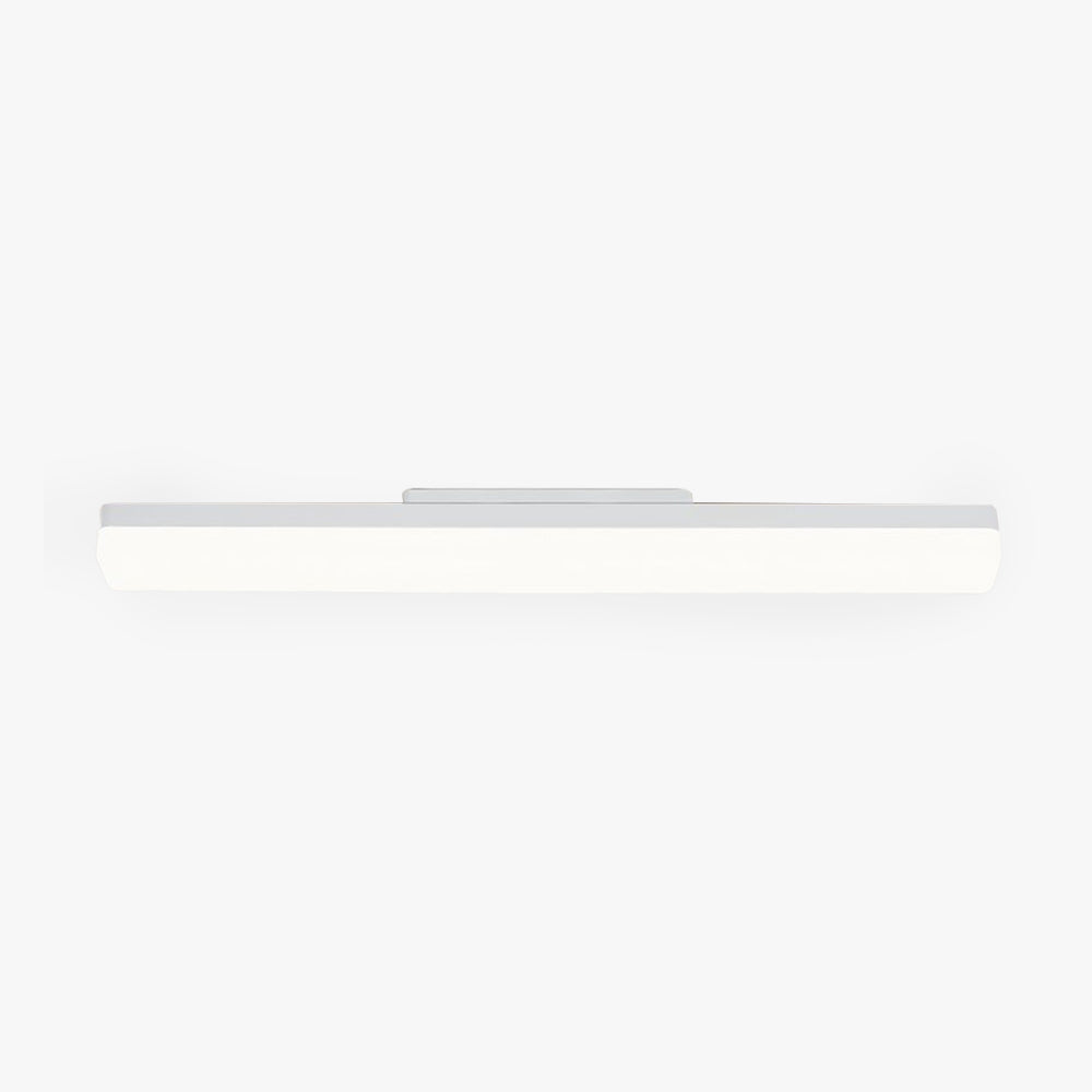 Arisha Modern Rectangular Acrylic Modern Wall Lamp, White - Neutral Decor