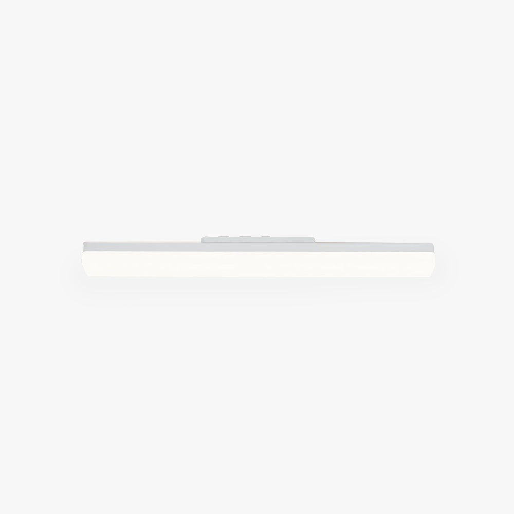 Arisha Modern Rectangular Acrylic Modern Wall Lamp, White - Neutral Decor
