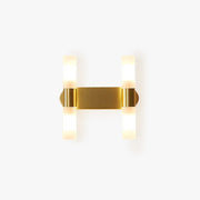 Arisha Modern Cylindrical Metal Led Wall Lamp, Gold - Neutral Decor