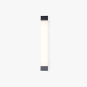 Ray Minimalist Linear Metal Outdoor Wall Lamp, Black - Neutral Decor