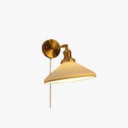 Arisha wrinkles Nordic Modern Dresser Wall Lamp - Neutral Decor