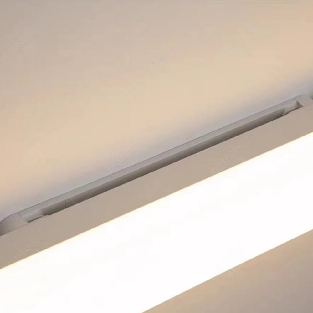 Arisha Simple White Bar Mirror Front Vanity Wall Lamp, Acrylic - Neutral Decor