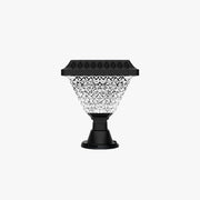 Ray Modern Geometry Acrylic Outdoor Floor Lamp, Black - Neutral Decor