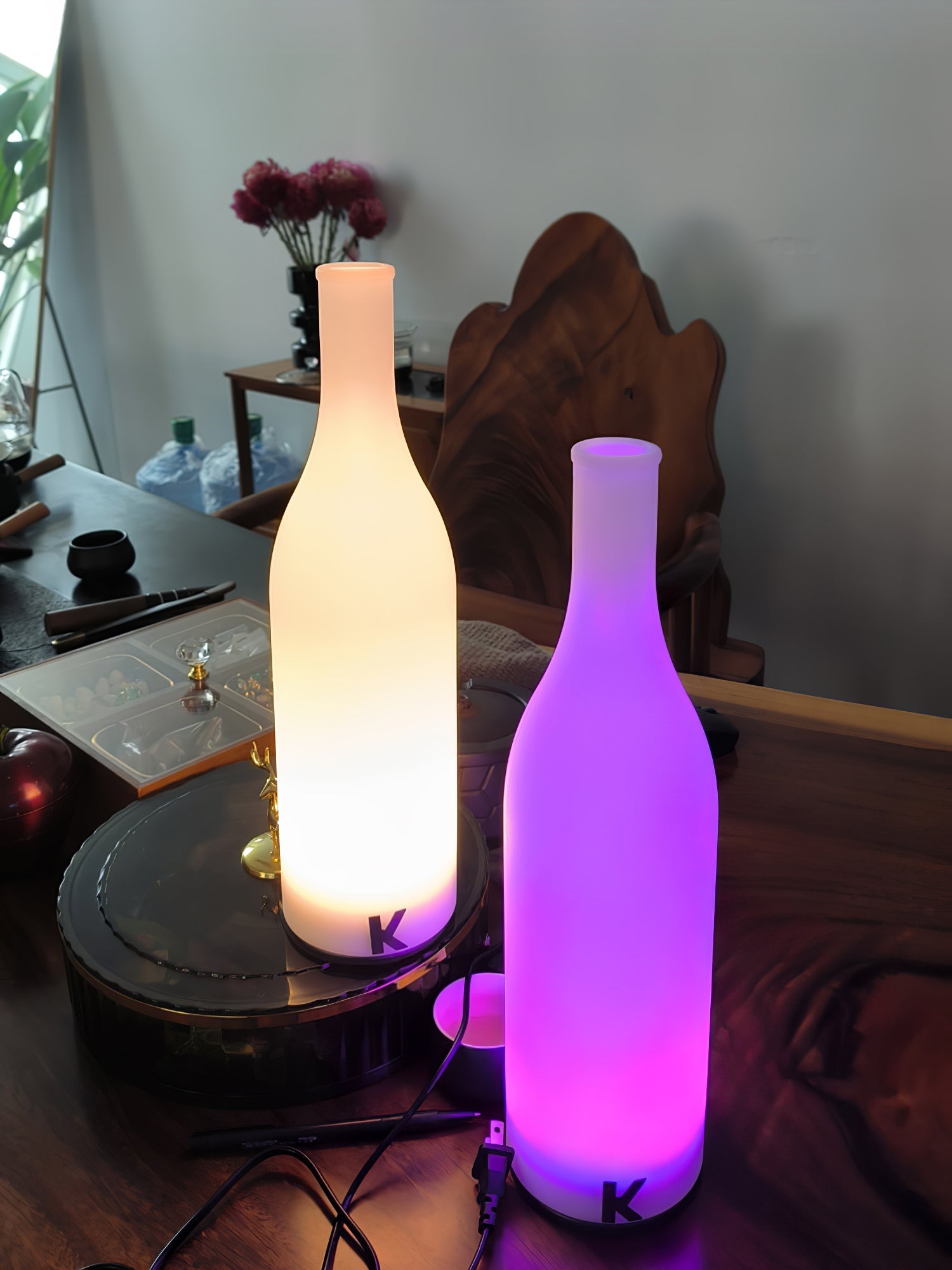 Vino Built-in Battery Table Lamp-Neutral Decor