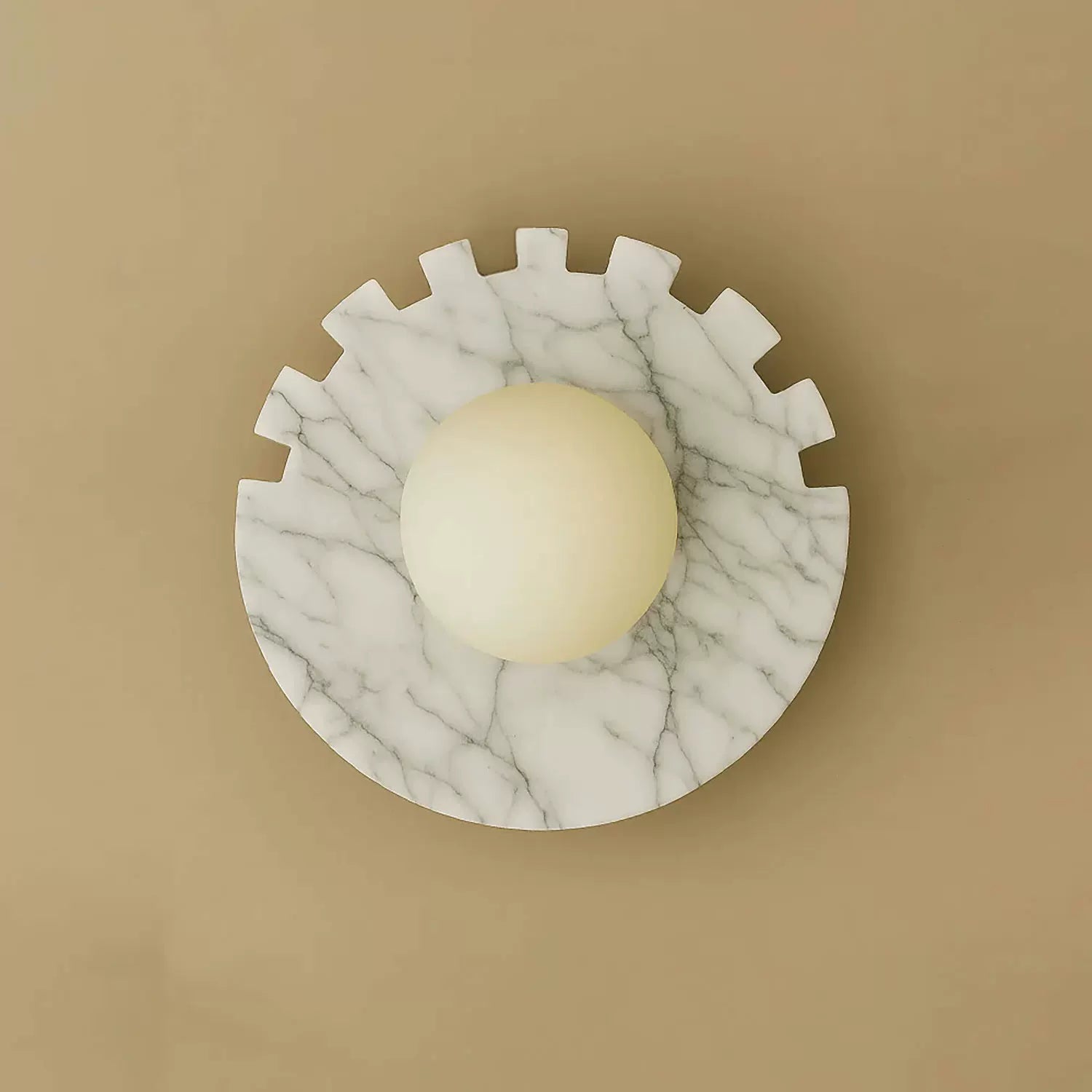 Backlit Wall Sconce-Neutral Decor