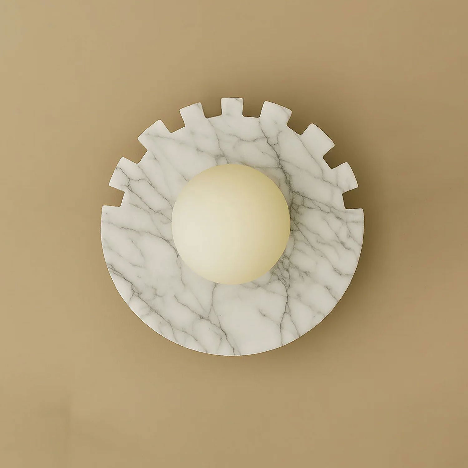 Backlit Wall Sconce-Neutral Decor