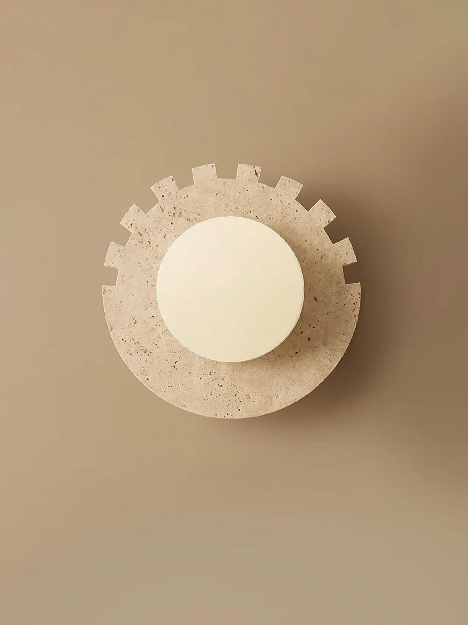 Backlit Wall Sconce-Neutral Decor