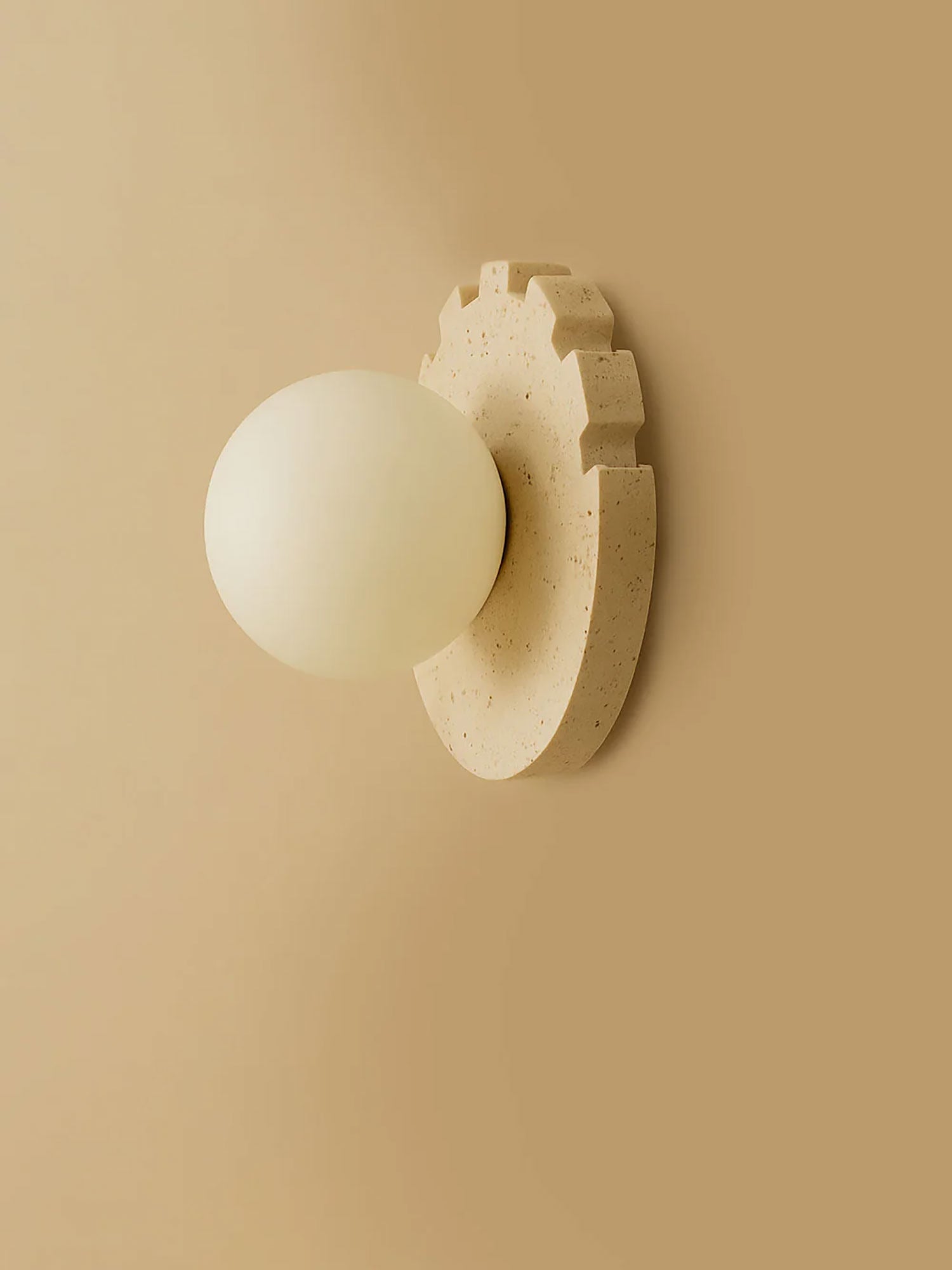 Backlit Wall Sconce-Neutral Decor