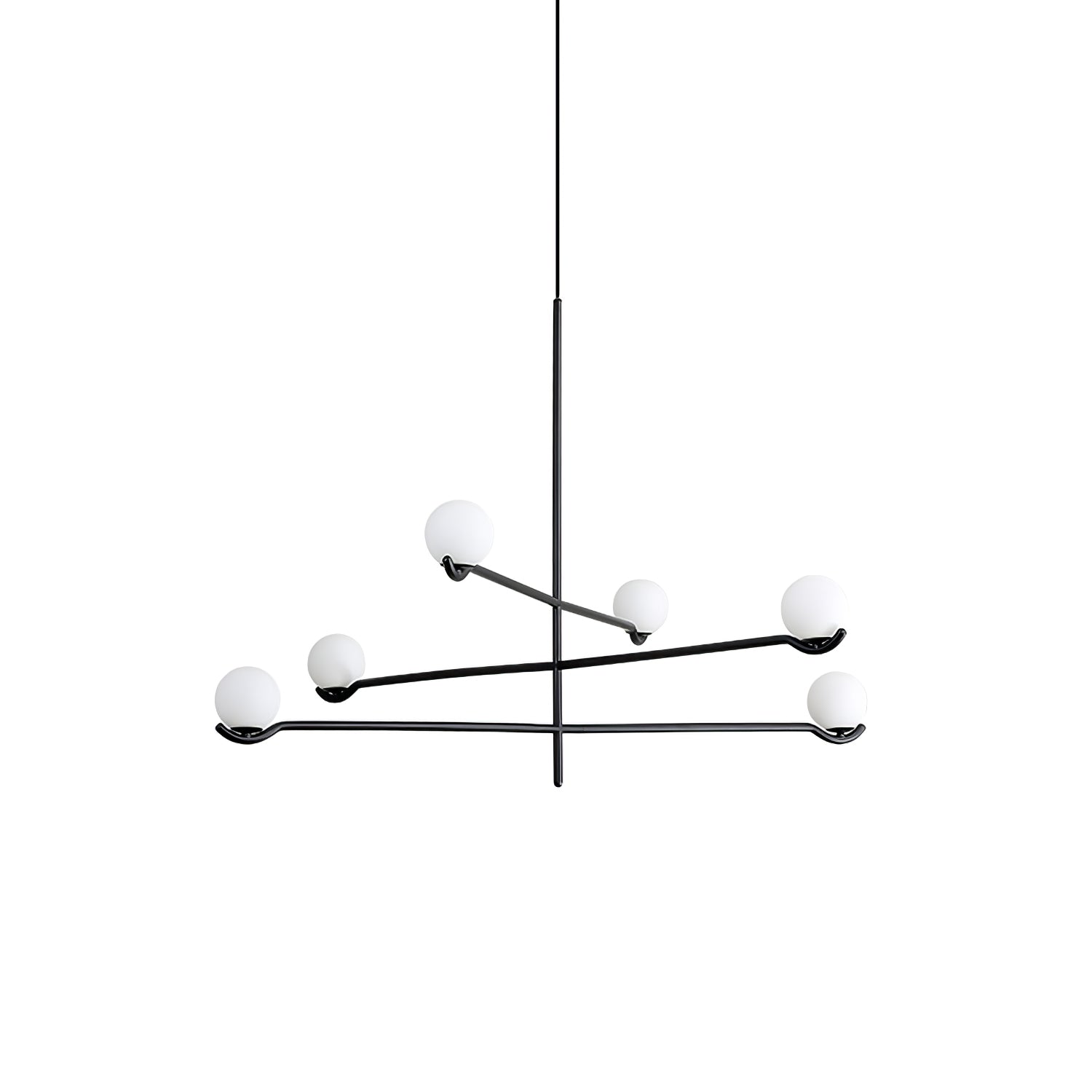 Bora Minimalist Glass Pendant Light-Neutral Decor