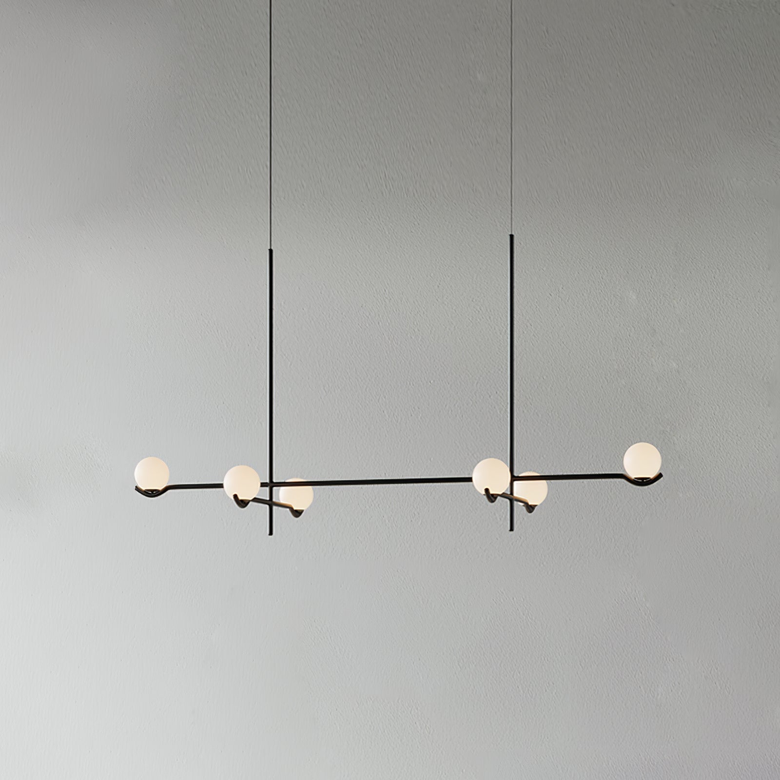 Bora Minimalist Glass Pendant Light-Neutral Decor