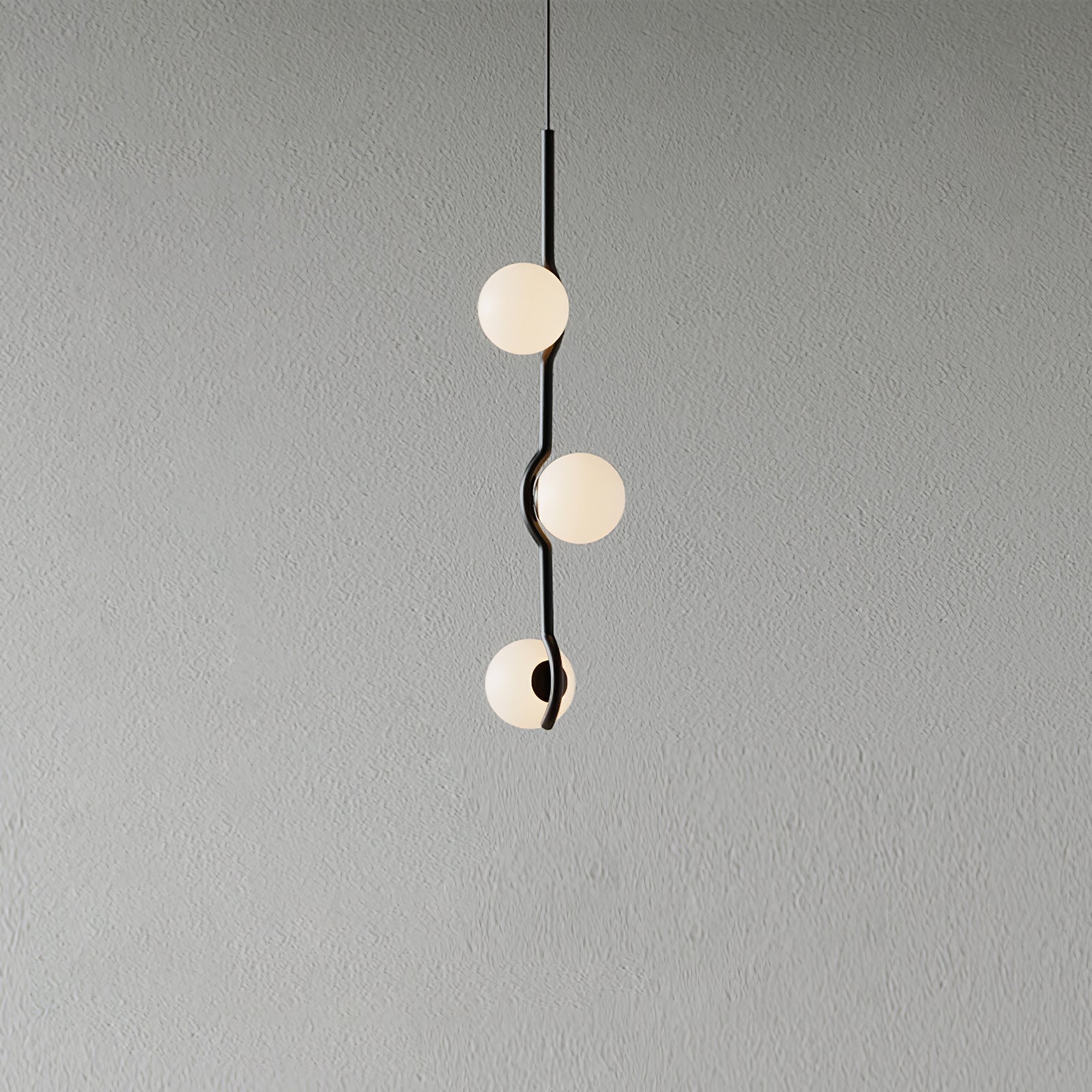 Bora Minimalist Glass Pendant Light-Neutral Decor