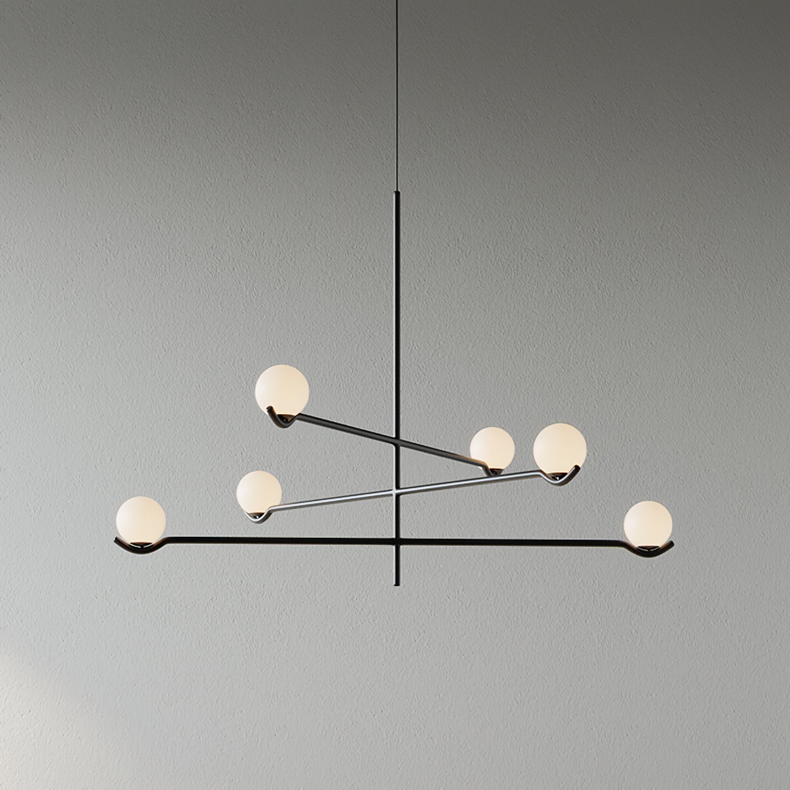 Bora Minimalist Glass Pendant Light-Neutral Decor