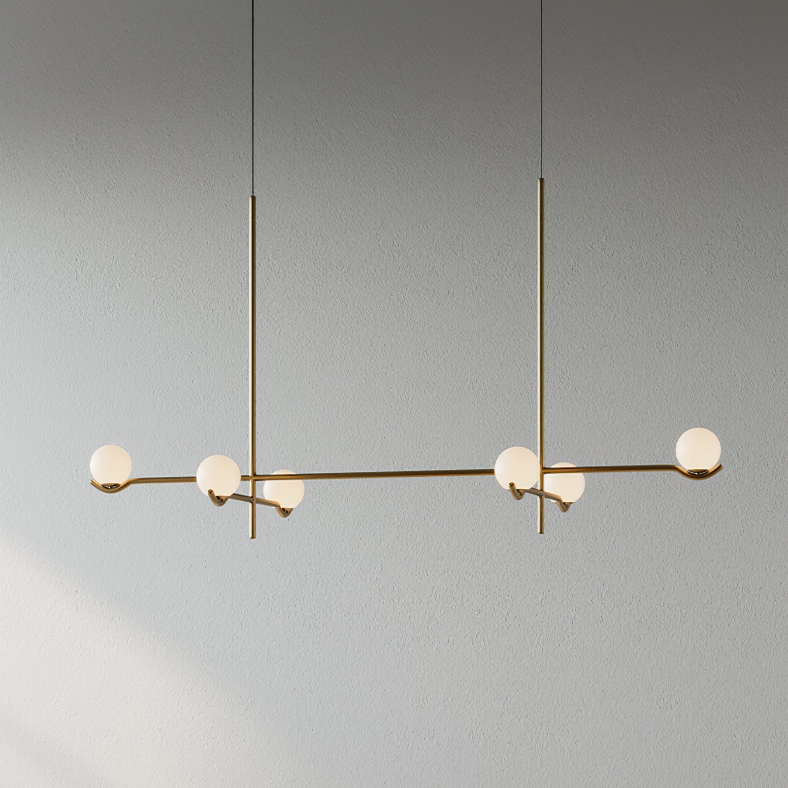 Bora Minimalist Glass Pendant Light-Neutral Decor