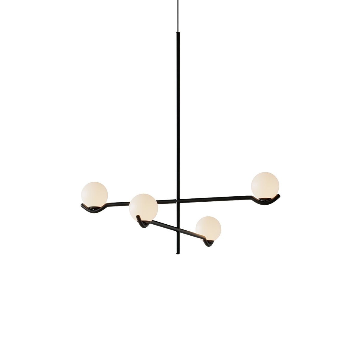 Bora Minimalist Glass Pendant Light-Neutral Decor