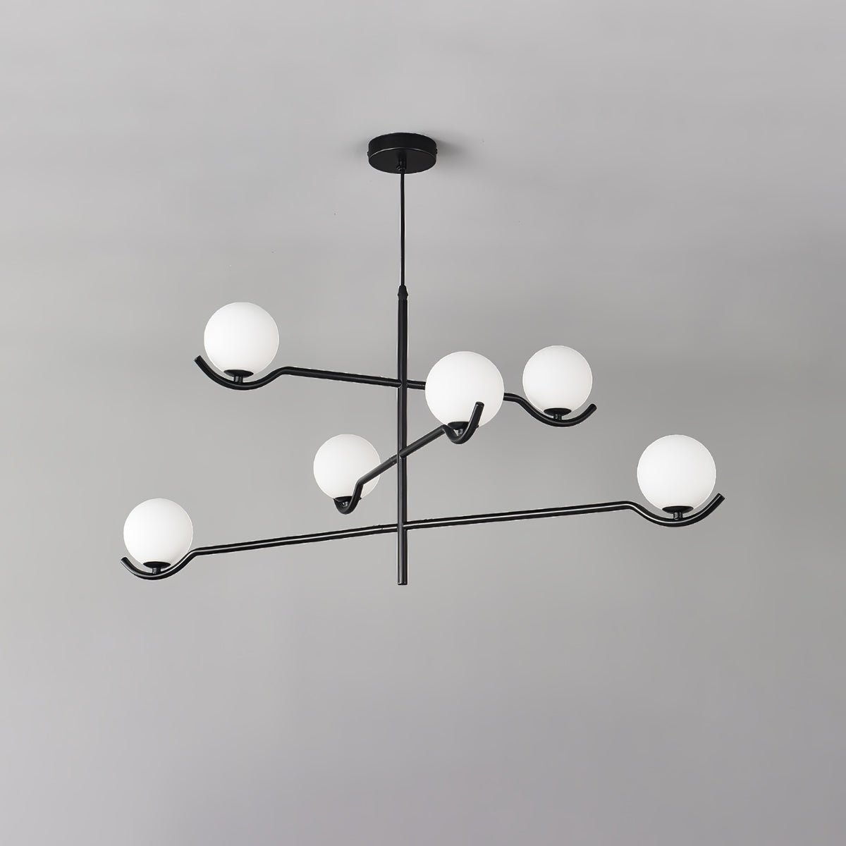 Bora Minimalist Glass Pendant Light-Neutral Decor