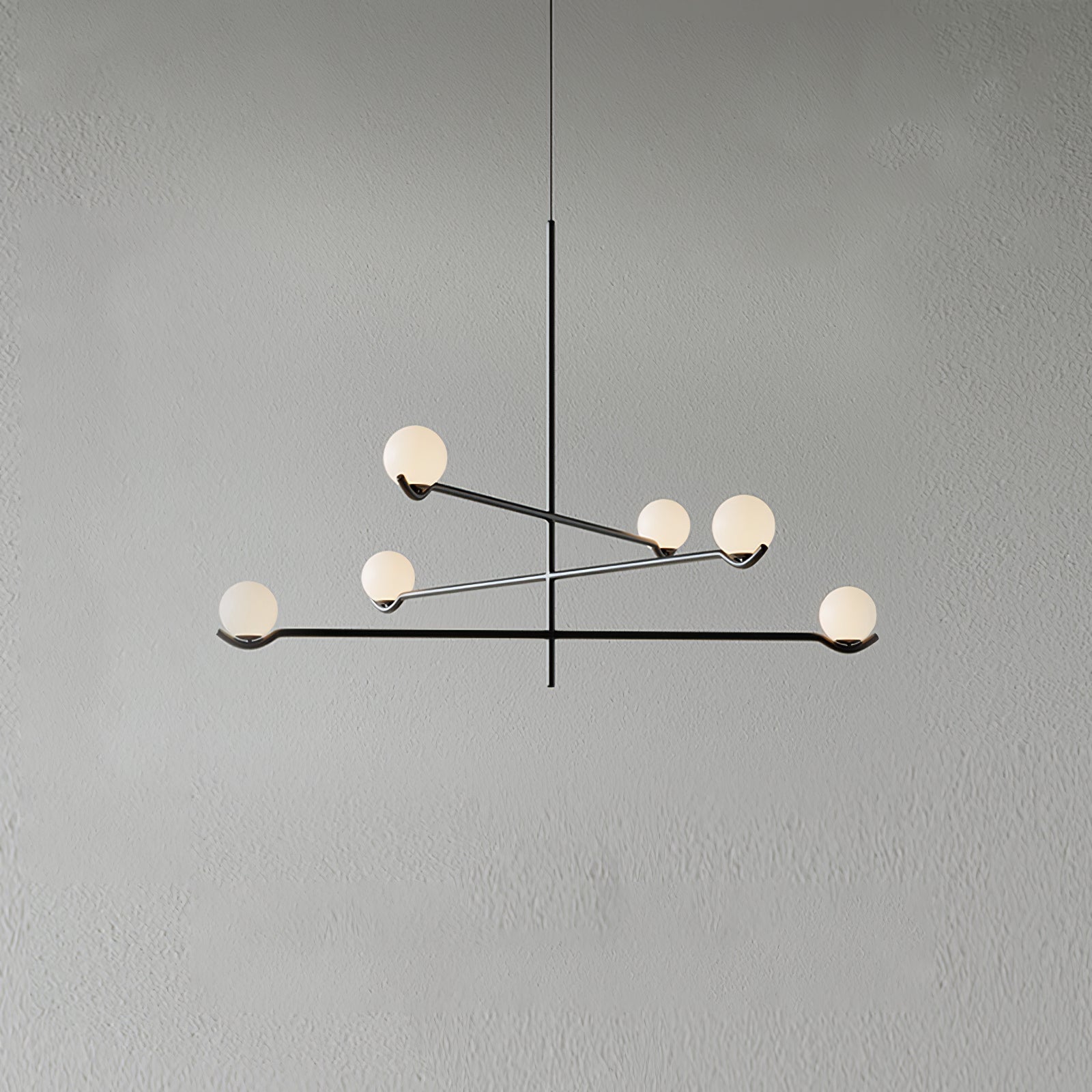 Bora Minimalist Glass Pendant Light-Neutral Decor