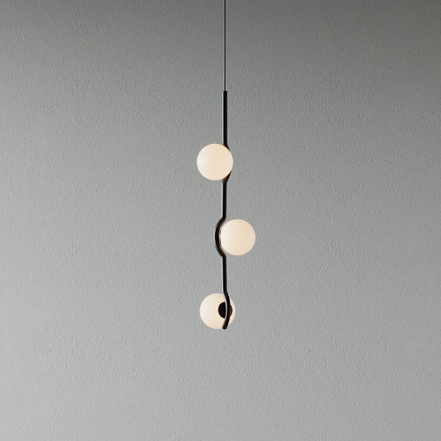 Bora Minimalist Glass Pendant Light-Neutral Decor