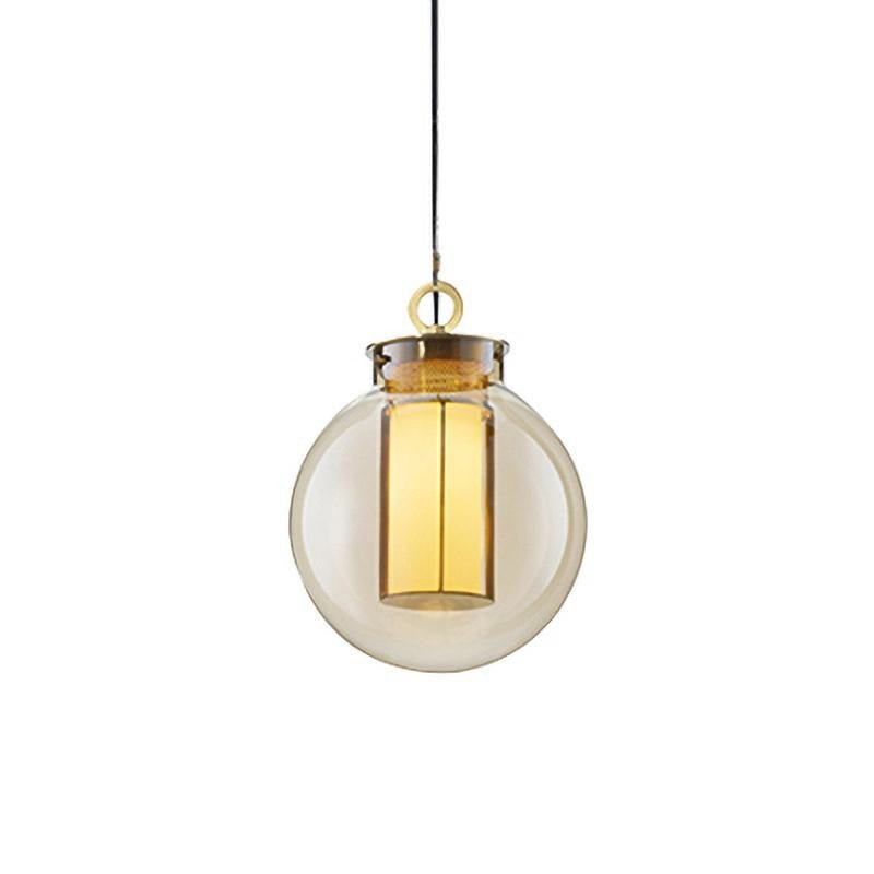 Uphaos Modern Minimalist Family Glass Pendant Light-Neutral Decor