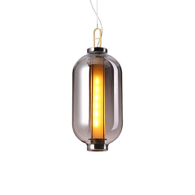 Uphaos Modern Minimalist Family Glass Pendant Light-Neutral Decor